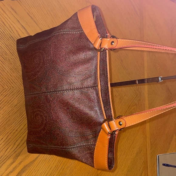 Etro Handbags - Etro vintage Milano paisley satchel